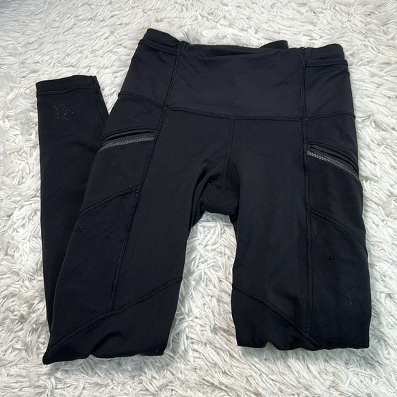 Lululemon Toasty Tech Tight II Black - Picture 1 of 7